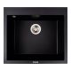 Чёрная гранитная кухонная мойка 5750 DAVINA VALESO Чёрная гранитная кухонная мойка 5750 DAVINA VALESO