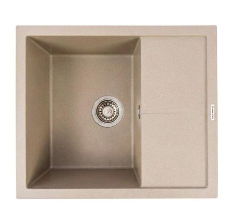 Кухонная гранитная мойка 5850 REYNA VALESO, цвет титан