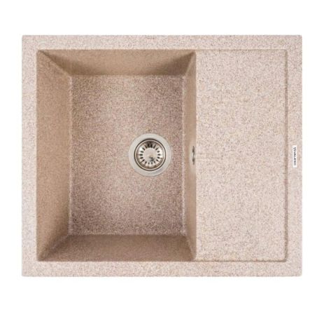 Кухонна гранітна мийка 5850 REYNA VALESO карамель Кухонна гранітна мийка 5850 REYNA VALESO карамель