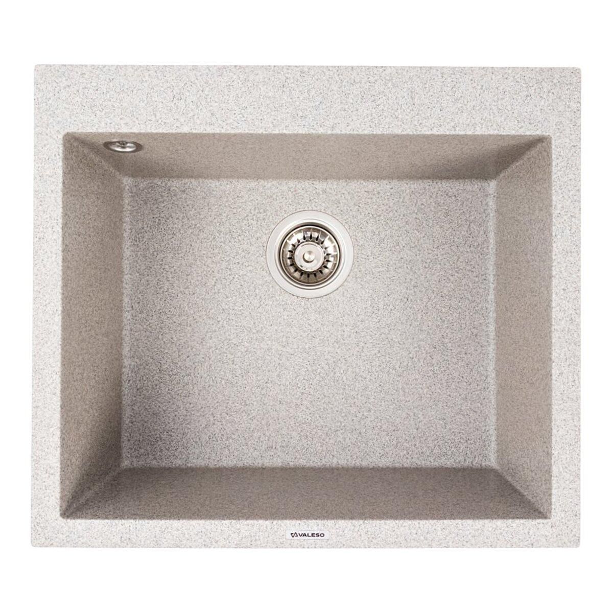 Серый кухонный гранитный мойка 5750 DAVINA VALESO Серый кухонный гранитный мойка 5750 DAVINA VALESO