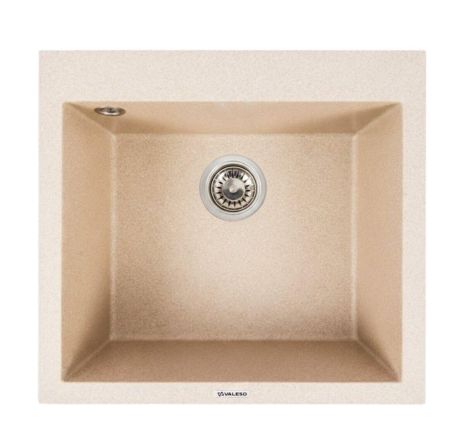 Кухонна гранітна мийка DAVINA VALESO сафарі, модель 5750