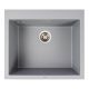 Кухонная гранитная мойка DAVINA VALESO 5750, цвет серый металлик Кухонная гранитная мойка DAVINA VALESO 5750, цвет серый металлик