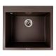Кухонная гранитная мойка 5750 DAVINA VALESO, темная скала Кухонная гранитная мойка 5750 DAVINA VALESO, темная скала