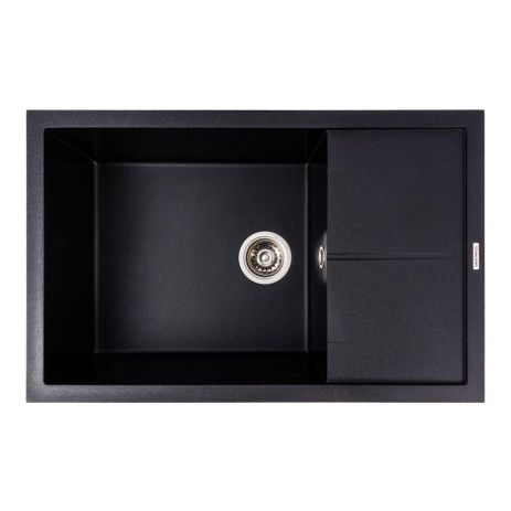 Гранітна мийка VALESO CALYPSO 7950 матова чорний металік Гранітна мийка VALESO CALYPSO 7950 матова чорний металік