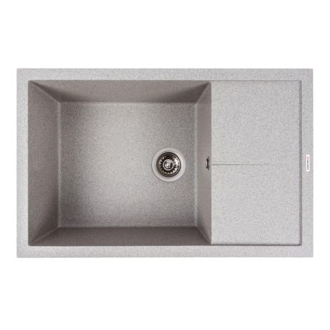 Кухонная гранитная мойка VALESO CALYPSO 7950 матовая Серая Кухонная гранитная мойка VALESO CALYPSO 7950 матовая Серая