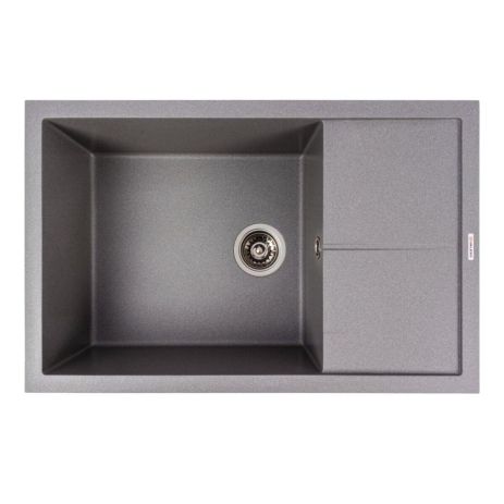 Гранитная кухонная мойка VALESO CALYPSO 7950, Серый Мусон