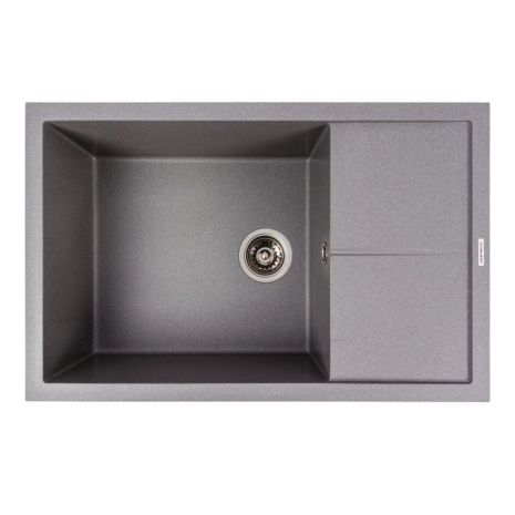 Гранитная кухонная мойка VALESO CALYPSO 7950, Серый Мусон