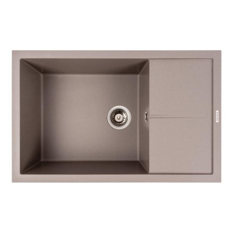 Кухонная гранитная мойка VALESO CALYPSO 7950, матовая, цвет Дюна