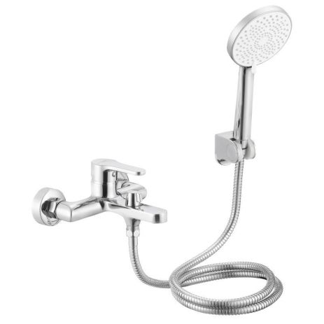 Змішувач для ванни Lidz Astra 006 (з душовим гарнітуром) (k35) LDAST006CRM48087 Chrome Змішувач для ванни Lidz Astra 006 (з душовим гарнітуром) (k35) LDAST006CRM48087 Chrome