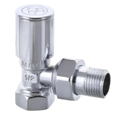 Кран для сушарки для рушників кутовий латунний Чехія KR 531 1/2