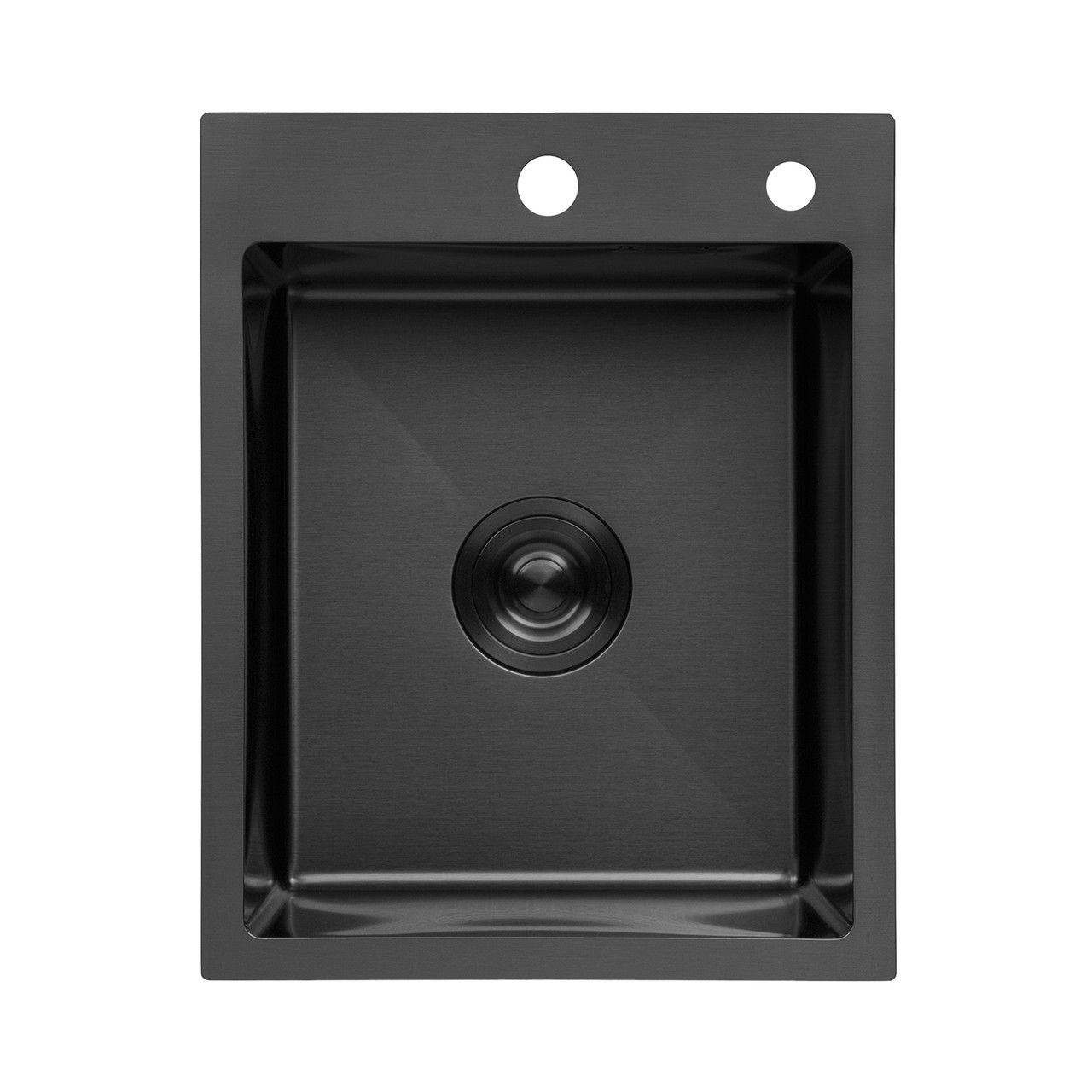 Кухонна мийка Kroner KRP PVD Schwarze — 4050HM (3,0/1,0 мм) Кухонна мийка Kroner KRP PVD Schwarze — 4050HM (3,0/1,0 мм)