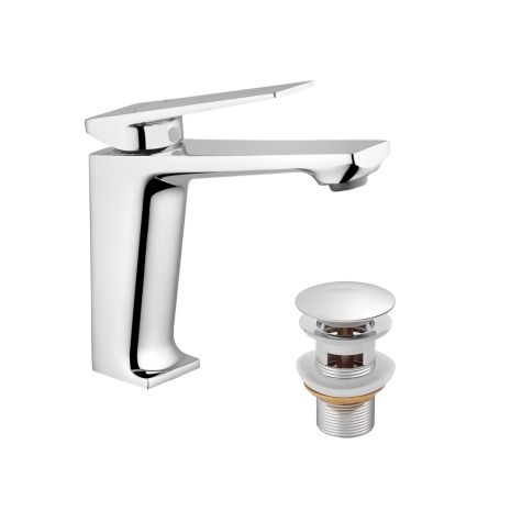 Змішувач для раковини Kroner KRP Ersel — C0111BV з донним клапаном