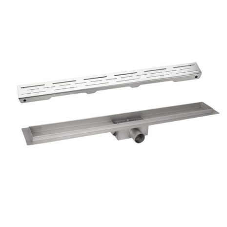 Комплект Qtap Taurus FD700 (NKS) Лінійний трап із неіржавкої сталі із сухим закривом 700 мм