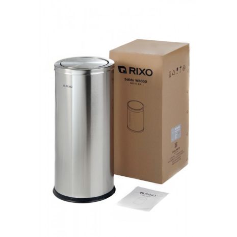 Ведро для мусора с поворотной крышкой Rixo Solido WB030S Ведро для мусора с поворотной крышкой Rixo Solido WB030S