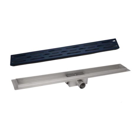 Комплект Qtap Taurus FD700 (BLA) Лінійний трап із неіржавкої сталі із сухим закривом 700 мм