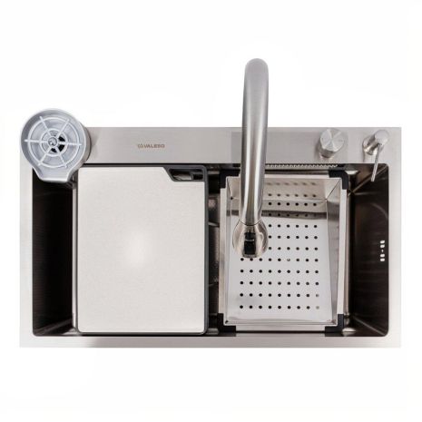 75*45B Мийка сатин Valeso Handmade "Водоспад" (ДЕКОР)