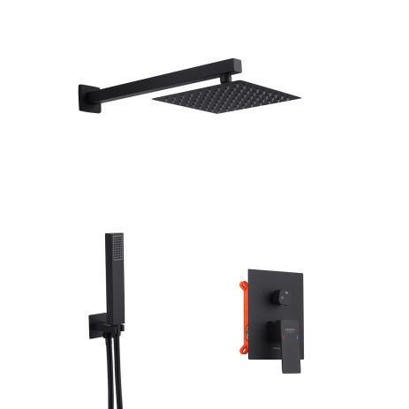 Душова система прихованого монтажу Kroner KRP Edelstahl Kubus — SCH082 Душова система прихованого монтажу Kroner KRP Edelstahl Kubus — SCH082