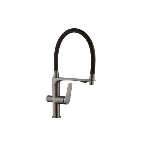 Змішувач для кухні MiX Premium Derby 021 Graphite Reflector Black Змішувач для кухні MiX Premium Derby 021 Graphite Reflector Black