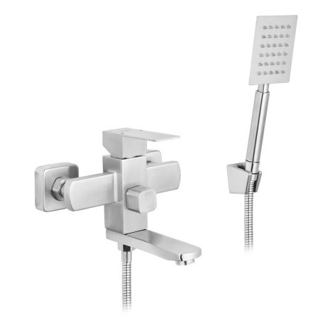 Змішувач для ванни Kroner KRP Edelstahl Kubus — ESG060