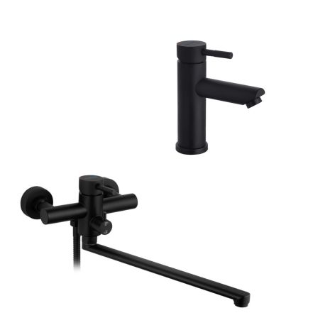 Набір змішувачів Kroner Edelstahl Klassisch-SCH070 + змішувач Edelstahl Klassisch-SCH010