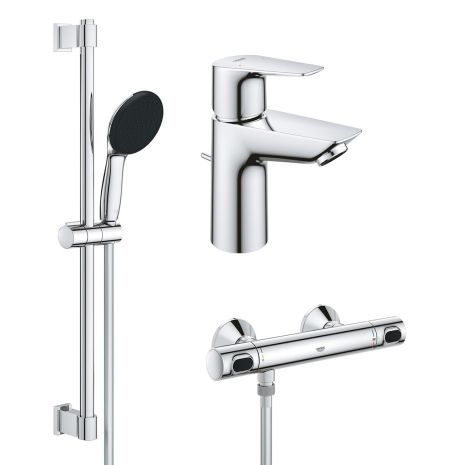 Комплект змішувачів для душу з термостатом Grohe QuickFix UA202503TS