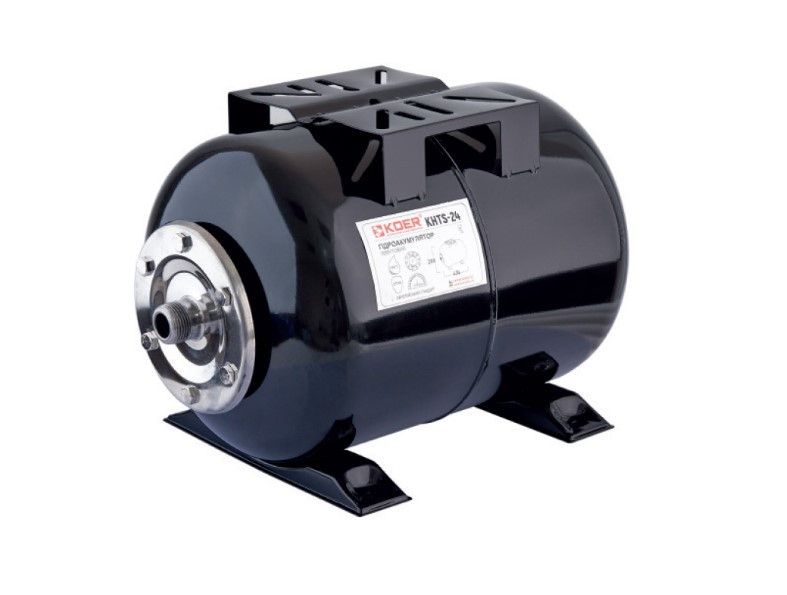 Гідроаккумулятор Горизонтальний Чехія KHTS-24 фланець нержавійка Гідроаккумулятор Горизонтальний Чехія KHTS-24 фланець нержавійка