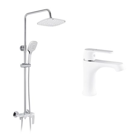 Набір 2 в 1 душова система Kroner Armada-W063 + змішувач Armada-W010