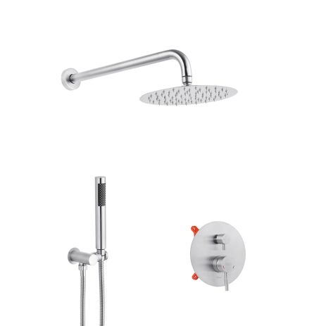 Душова система прихованого монтажу Kroner KRP Edelstahl Klassisch — ESG082 Душова система прихованого монтажу Kroner KRP Edelstahl Klassisch — ESG082