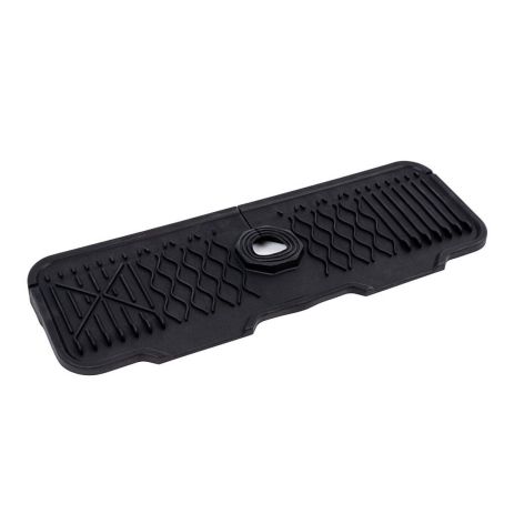 RB1 силіконовий килим для мийки чорний VALESO 43*15