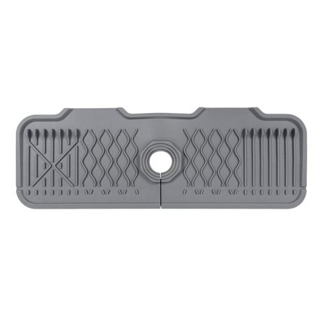 RB2 силіконовий килим для мийки сірий VALESO 43*15