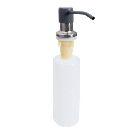 102 арт. дозатор для рідкого мила TM Valeso (СІРИЙ МЕТАЛІК)