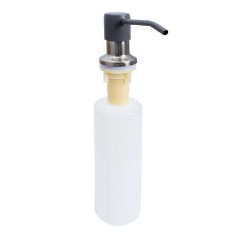 102 арт. дозатор для рідкого мила TM Valeso (СІРИЙ МЕТАЛІК)