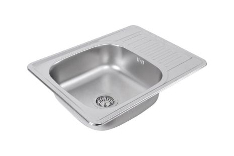 Мийка кухонна з нержавіючої сталі Valeso 6550 САТИН (0,8/180 мм)