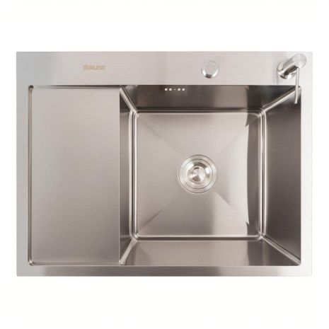 Кухонна мийка CM 65*50 R з нержавійки VALESO Handmade