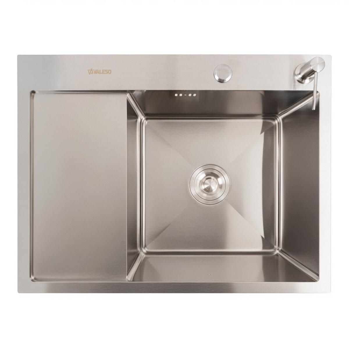Кухонна мийка CM 65*50 R з нержавійки VALESO Handmade Кухонна мийка CM 65*50 R з нержавійки VALESO Handmade