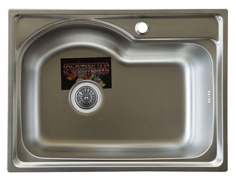 Мийка кухонна з нержавіючої сталі Valeso 5843 ДЕКОР 0,6/170