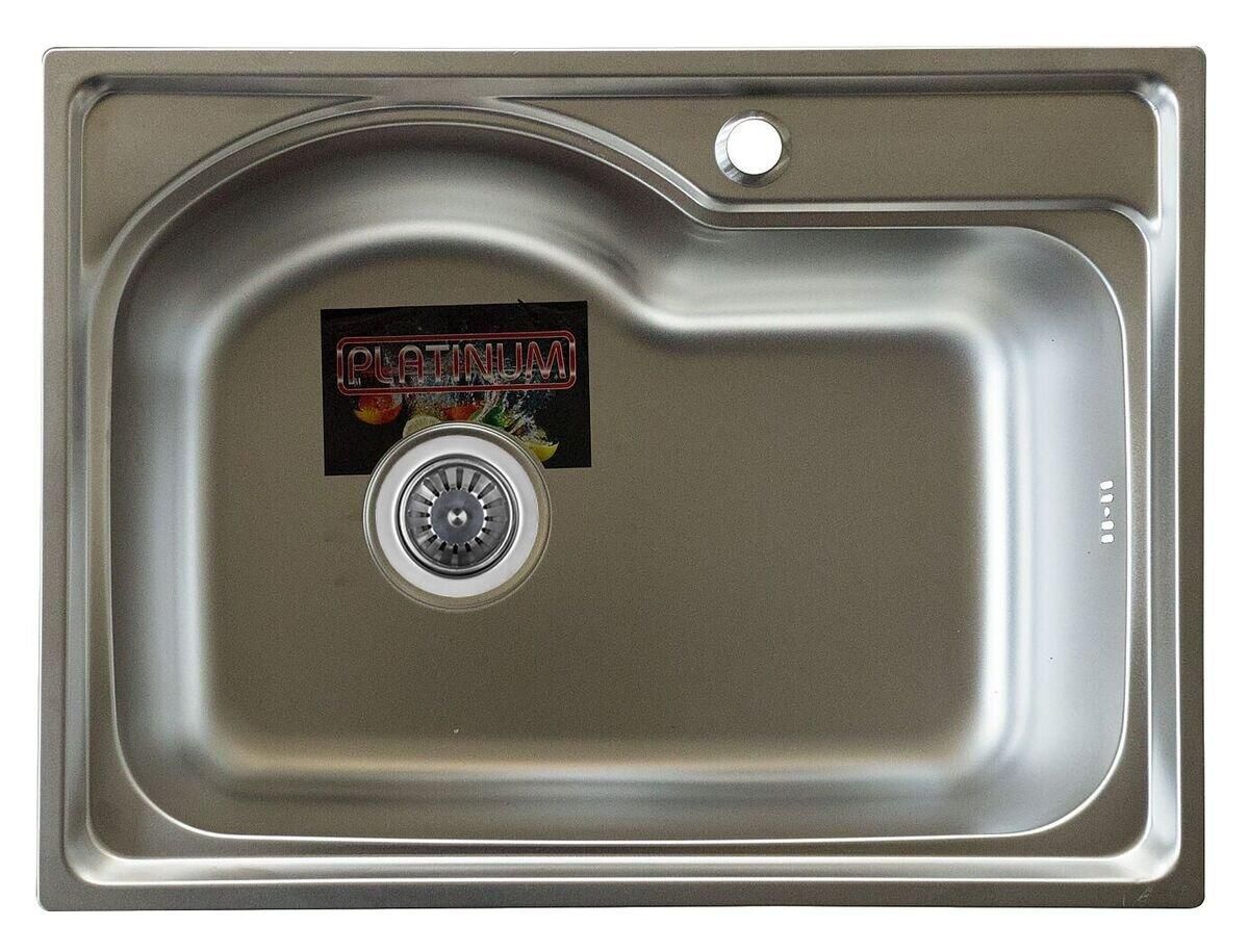 Мийка кухонна з нержавіючої сталі Valeso 5843 ДЕКОР 0,6/170 Мийка кухонна з нержавіючої сталі Valeso 5843 ДЕКОР 0,6/170