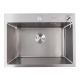 Кухонна мийка VALESO Handmade розміром 600х450х220 (товщина 3,0/1,5 мм + дозатор в комплекті)