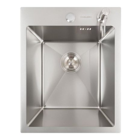 Нержавіюча кухонна мийка 40*50 VALESO Handmade (товщина 3,0/1,5)