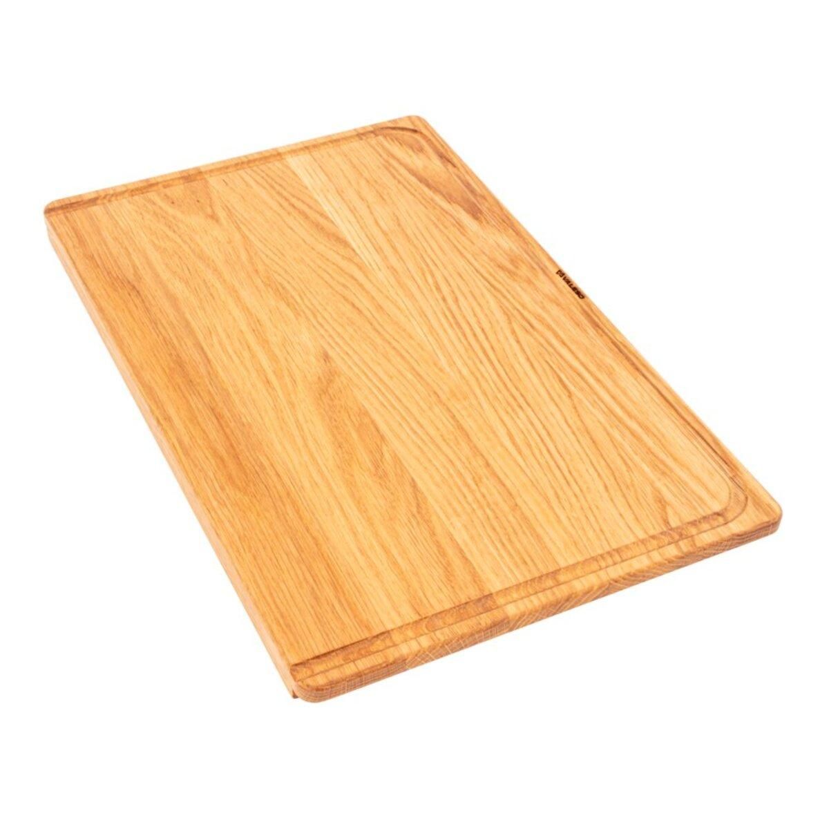 Дерев'яна обробна дошка TM Valeso, дуб (380x245x18 мм) (для мийок SHERLIT) Дерев'яна обробна дошка TM Valeso, дуб (380x245x18 мм) (для мийок SHERLIT)