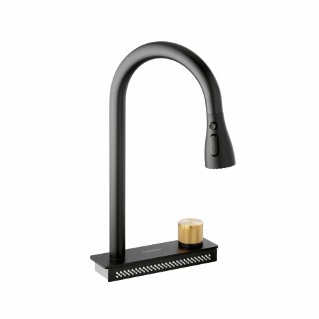 Змішувач для мийок Kroner KRP Schwarze — SCH2363