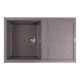 Гранитная мойка для кухни Platinum 7950 Selena матовая Микс