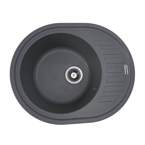 Гранитная мойка для кухни Platinum 6250 SOUL матовая Серый муссон Гранитная мойка для кухни Platinum 6250 SOUL матовая Серый муссон