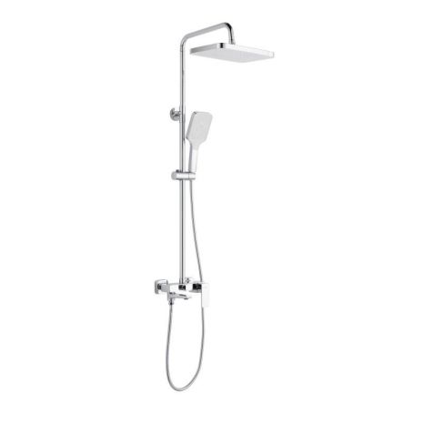 Душевая система латунная универсальная Lidz Orion 1030 на три потребителя (с изливом) (k35) LDORI1030CRM48092 Chrome