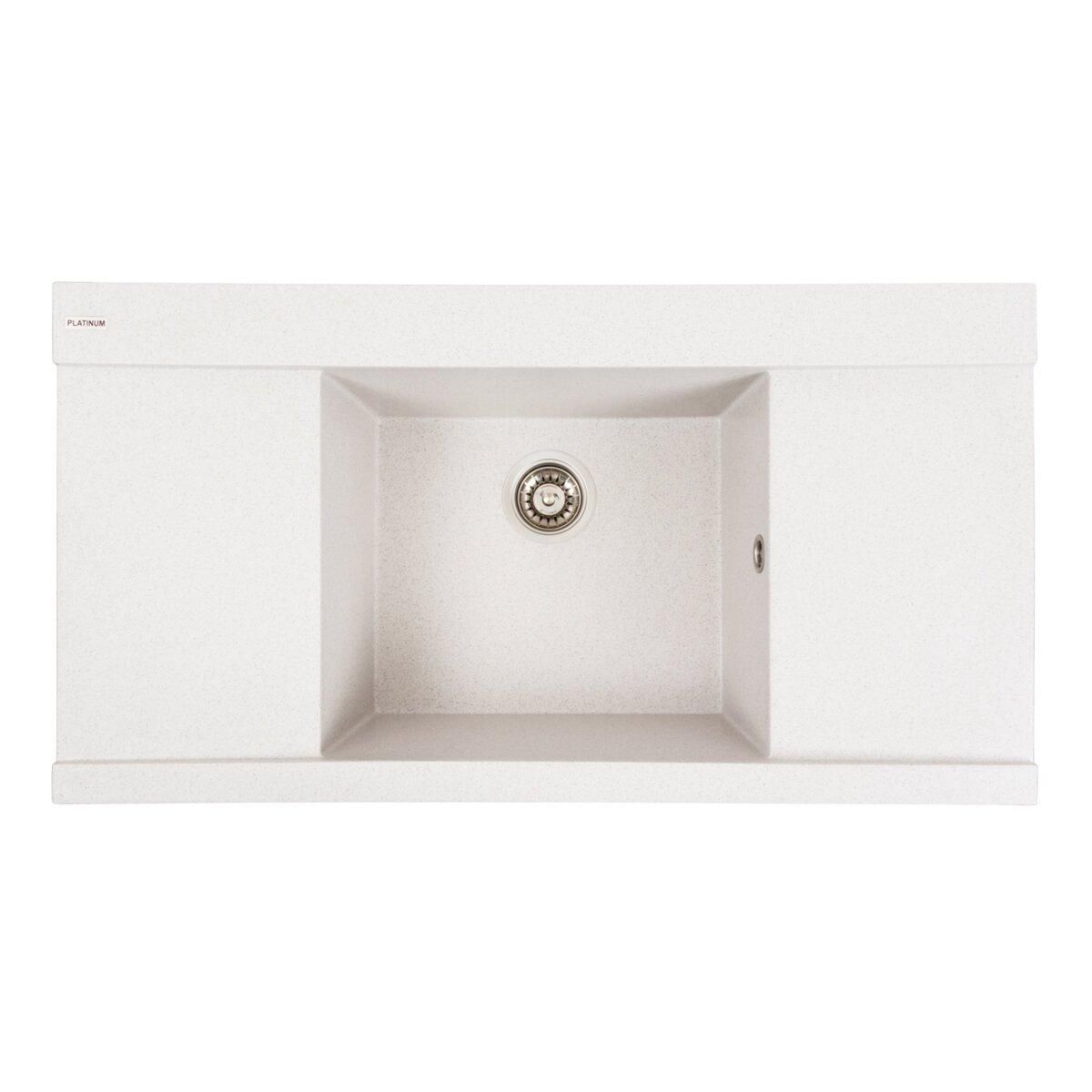 Гранитная мойка для кухни Platinum 9651 ATLAS матовый Топаз Гранитная мойка для кухни Platinum 9651 ATLAS матовый Топаз