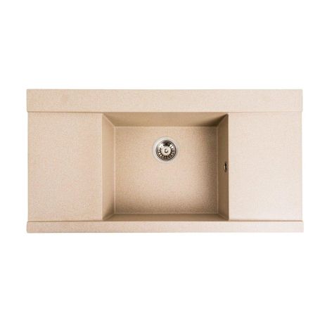 Гранитная мойка для кухни Platinum 9651 ATLAS матовая (сафари) Гранитная мойка для кухни Platinum 9651 ATLAS матовая (сафари)