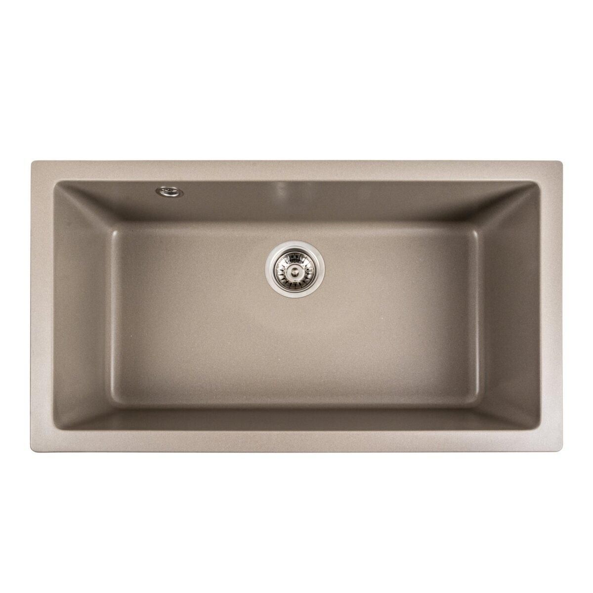 Гранитная мойка для кухни Platinum 7945 Paruana матовый Титан Гранитная мойка для кухни Platinum 7945 Paruana матовый Титан