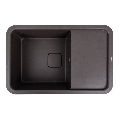 Гранитная мойка для кухни Platinum 7850 CUBE матовый Гренадин