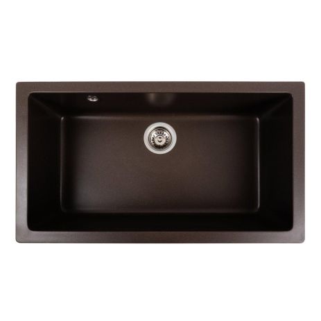 Гранитная мойка для кухни Platinum 7945 Paruana матовая Темная скала Гранитная мойка для кухни Platinum 7945 Paruana матовая Темная скала