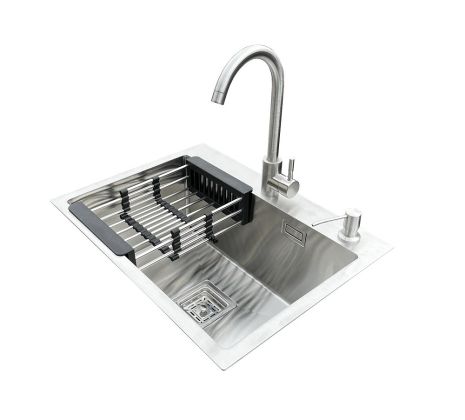 Комплект мийка + змішувач Romzha Arta Nova U-550 A